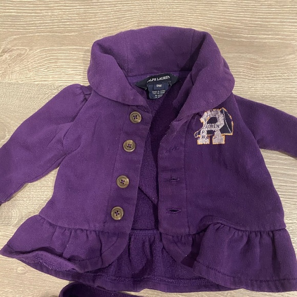 Purple Ralph Lauren jogging suit - Picture 2 of 3